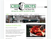 Tablet Screenshot of chipshotspub.com